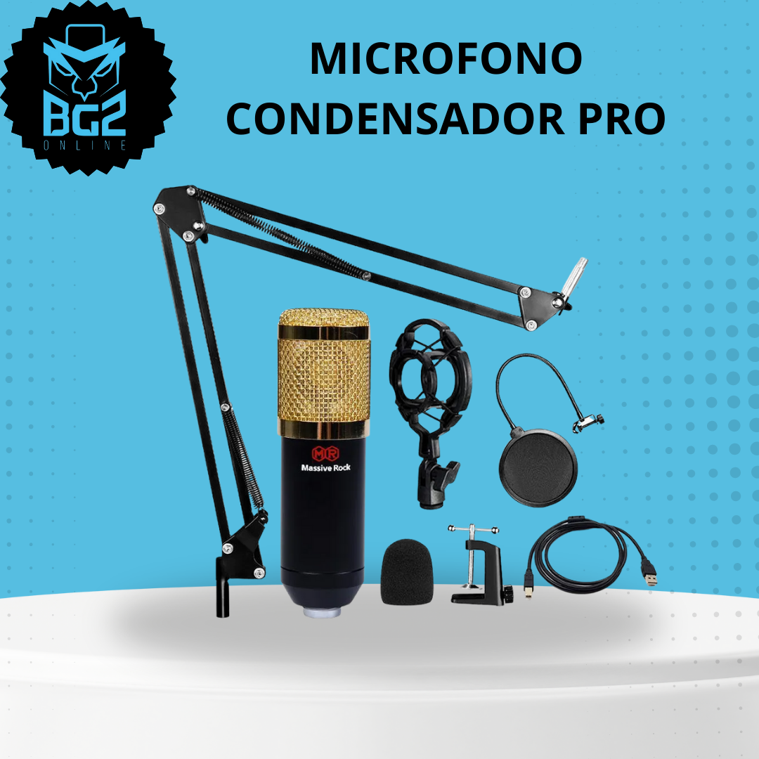 Miniatura 1 de MICROFONO CONDENSADOR PROFESIONAL